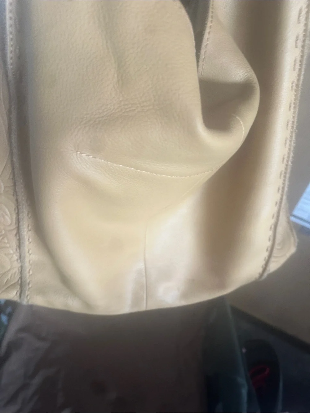 The Sak Soft Tan Leather Shoulder Bag